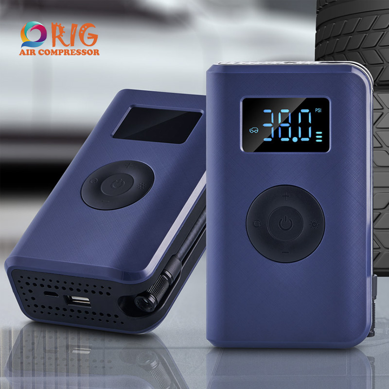 Portable mini air compressor with digital screen - WM102-51