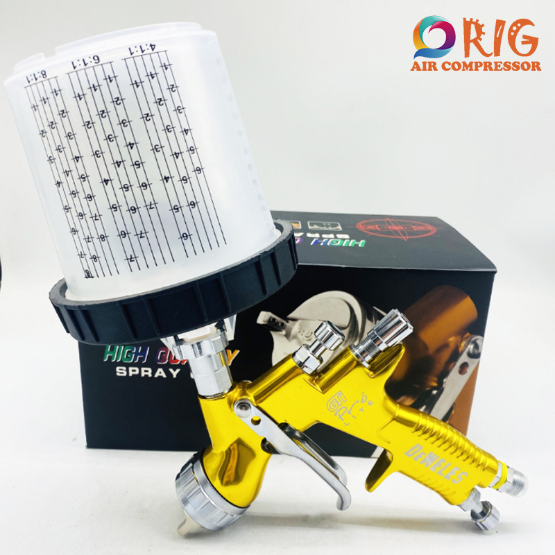 Factory Outlet 1.2mm Gravity Feed Power Spray Gun Car Furniture Pneumatic Repair 